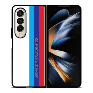 BMW M PERFORMANCES WHITE Samsung Galaxy Z Fold 4 Case Cover BMW M PERFORMANCES WHITE Samsung Galaxy Z Fold 4 Case Cover
