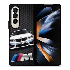 BMW M SERIES METAL CARBON Samsung Galaxy Z Fold 4 Case Cover BMW M SERIES METAL CARBON Samsung Galaxy Z Fold 4 Case Cover
