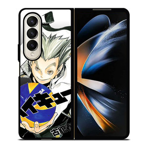 BOKUTO KOUTAROU HAIKYUU ANIME Samsung Galaxy Z Fold 4 Case Cover BOKUTO KOUTAROU HAIKYUU ANIME Samsung Galaxy Z Fold 4 Case Cover