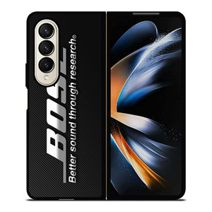 BOSE SOUND METAL CARBON EMBLEM Samsung Galaxy Z Fold 4 Case Cover BOSE SOUND METAL CARBON EMBLEM Samsung Galaxy Z Fold 4 Case Cover