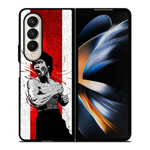 BRUCE LEE BE WATER CARTOON Samsung Galaxy Z Fold 4 Case Cover BRUCE LEE BE WATER CARTOON Samsung Galaxy Z Fold 4 Case Cover