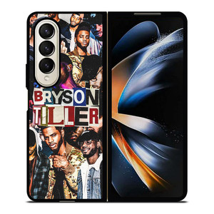 BRYSON TILLER COLLAGE Samsung Galaxy Z Fold 4 Case Cover BRYSON TILLER COLLAGE Samsung Galaxy Z Fold 4 Case Cover