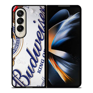 BUDWEISER KING OF BEER Samsung Galaxy Z Fold 4 Case Cover BUDWEISER KING OF BEER Samsung Galaxy Z Fold 4 Case Cover