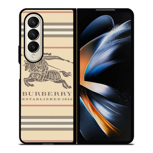 BURBERRY LONDON SYMBOL Samsung Galaxy Z Fold 4 Case Cover BURBERRY LONDON SYMBOL Samsung Galaxy Z Fold 4 Case Cover