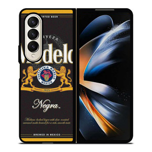 CERVEZA MODELO NEGRO BEER BADGE Samsung Galaxy Z Fold 4 Case Cover CERVEZA MODELO NEGRO BEER BADGE Samsung Galaxy Z Fold 4 Case Cover