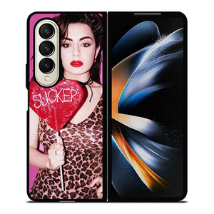 CHARLI XCX SINGER SUCKER Samsung Galaxy Z Fold 4 Case Cover CHARLI XCX SINGER SUCKER Samsung Galaxy Z Fold 4 Case Cover