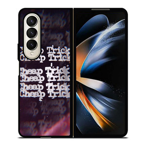 CHEAP TRICK BLURRED LOGO Samsung Galaxy Z Fold 4 Case Cover CHEAP TRICK BLURRED LOGO Samsung Galaxy Z Fold 4 Case Cover
