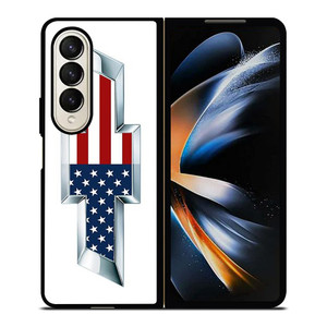 CHEVROLET USA EMBLEM Samsung Galaxy Z Fold 4 Case Cover CHEVROLET USA EMBLEM Samsung Galaxy Z Fold 4 Case Cover