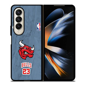 CHICAGO BULLS NIKE NBA CARTOON Samsung Galaxy Z Fold 4 Case Cover CHICAGO BULLS NIKE NBA CARTOON Samsung Galaxy Z Fold 4 Case Cover