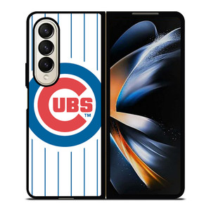 CHICAGO CUBS BASEBALL TEAM STRIPE Samsung Galaxy Z Fold 4 Case Cover CHICAGO CUBS BASEBALL TEAM STRIPE Samsung Galaxy Z Fold 4 Case Cover