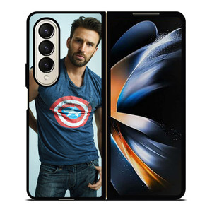 CHRIS EVANS HANDSOME CAPTAIN AMERICA Samsung Galaxy Z Fold 4 Case Cover CHRIS EVANS HANDSOME CAPTAIN AMERICA Samsung Galaxy Z Fold 4 Case Cover