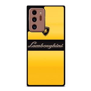 LAMBORGHINI YELLOW LOGO  Samsung Galaxy Note 20 Ultra Case Cover