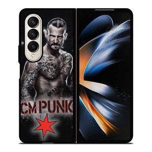 CM PUNK UFC Samsung Galaxy Z Fold 4 Case Cover CM PUNK UFC Samsung Galaxy Z Fold 4 Case Cover