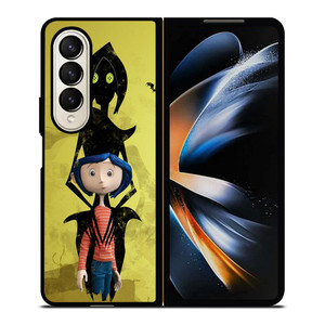 CORALINE HORROR CARTOON Samsung Galaxy Z Fold 4 Case Cover CORALINE HORROR CARTOON Samsung Galaxy Z Fold 4 Case Cover