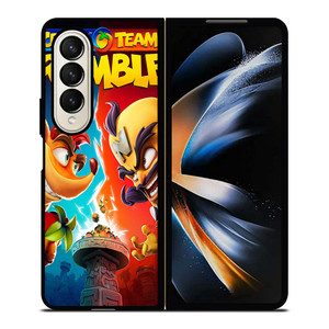 CRASH TEAM RUMBLE GAMES POSTER Samsung Galaxy Z Fold 4 Case Cover CRASH TEAM RUMBLE GAMES POSTER Samsung Galaxy Z Fold 4 Case Cover