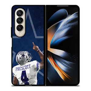 DAK PRESCOTT DALLAS COWBOYS ICON Samsung Galaxy Z Fold 4 Case Cover DAK PRESCOTT DALLAS COWBOYS ICON Samsung Galaxy Z Fold 4 Case Cover
