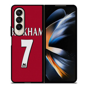 DAVID BECKHAM MANCHESTER UNITED Samsung Galaxy Z Fold 4 Case Cover DAVID BECKHAM MANCHESTER UNITED Samsung Galaxy Z Fold 4 Case Cover