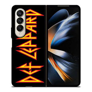 DEF LEPPARD ROCK BAND LOGO Samsung Galaxy Z Fold 4 Case Cover DEF LEPPARD ROCK BAND LOGO Samsung Galaxy Z Fold 4 Case Cover