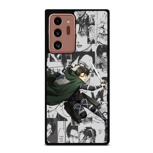LEVI ACKERMAN ATTACK ON TITANS MANGA COLLAGE Samsung Galaxy Note 20 Ultra Case Cover LEVI ACKERMAN ATTACK ON TITANS MANGA COLLAGE Samsung Galaxy Note 20 Ultra Case Cover