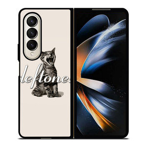 DEFTONES BAND CAT SYMBOL Samsung Galaxy Z Fold 4 Case Cover DEFTONES BAND CAT SYMBOL Samsung Galaxy Z Fold 4 Case Cover