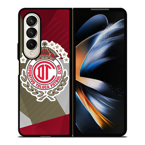 DEPORTIVO TOLUCA FUTBOL LOGO 2 Samsung Galaxy Z Fold 4 Case Cover DEPORTIVO TOLUCA FUTBOL LOGO 2 Samsung Galaxy Z Fold 4 Case Cover