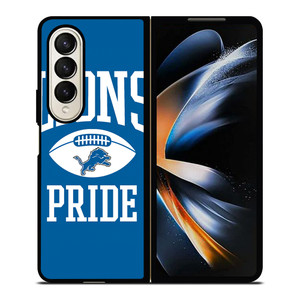 DETROIT LIONS FOOTBALL NFL Samsung Galaxy Z Fold 4 Case Cover DETROIT LIONS FOOTBALL NFL Samsung Galaxy Z Fold 4 Case Cover