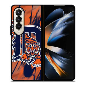 DETROIT TIGERS BASEBALL MLB ICON Samsung Galaxy Z Fold 4 Case Cover DETROIT TIGERS BASEBALL MLB ICON Samsung Galaxy Z Fold 4 Case Cover