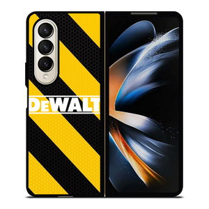 DEWALT TOOLS STRIPES Samsung Galaxy Z Fold 4 Case Cover DEWALT TOOLS STRIPES Samsung Galaxy Z Fold 4 Case Cover