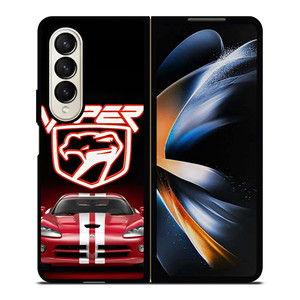 DODGE VIPER VINTAGE LOGO Samsung Galaxy Z Fold 4 Case Cover DODGE VIPER VINTAGE LOGO Samsung Galaxy Z Fold 4 Case Cover
