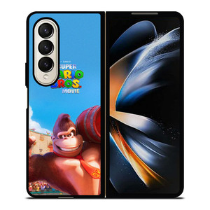 DONKEY KONG SUPER MARIO BROS MOVIE 2 Samsung Galaxy Z Fold 4 Case Cover DONKEY KONG SUPER MARIO BROS MOVIE 2 Samsung Galaxy Z Fold 4 Case Cover