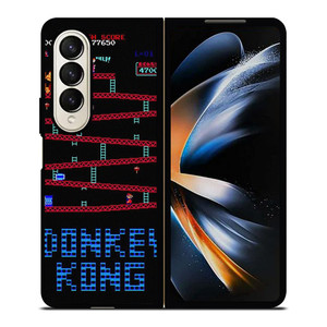 DONKEY KONG SUPER MARIO GAMES Samsung Galaxy Z Fold 4 Case Cover DONKEY KONG SUPER MARIO GAMES Samsung Galaxy Z Fold 4 Case Cover