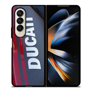 DUCATI CORSE MOTORSPORT CARBON Samsung Galaxy Z Fold 4 Case Cover