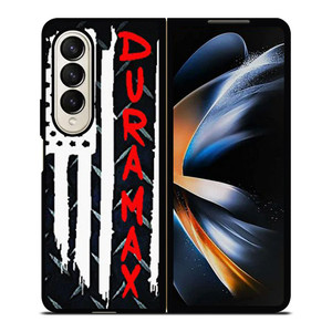 DURAMAX DIESEL USA METAL SYMBOM Samsung Galaxy Z Fold 4 Case Cover
