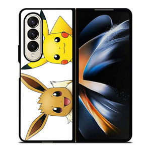 EEVEE PIKACHU POKEMON ANIME Samsung Galaxy Z Fold 4 Case Cover