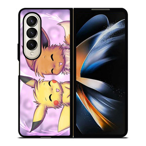 EEVEE PIKACHU POKEMON GAMES Samsung Galaxy Z Fold 4 Case Cover