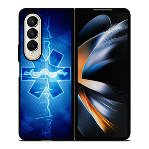 EMT EMS REGISTERED PARAMEDIC LOGO 2 Samsung Galaxy Z Fold 4 Case Cover EMT EMS REGISTERED PARAMEDIC LOGO 2 Samsung Galaxy Z Fold 4 Case Cover