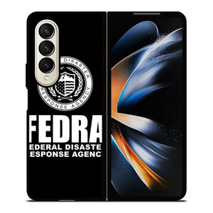 FEDRA THE LAST OF US LOGO Samsung Galaxy Z Fold 4 Case Cover FEDRA THE LAST OF US LOGO Samsung Galaxy Z Fold 4 Case Cover