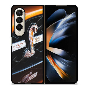 FORD SHELBY GT 500 SUPER SNAKE EMBLEM Samsung Galaxy Z Fold 4 Case Cover FORD SHELBY GT 500 SUPER SNAKE EMBLEM Samsung Galaxy Z Fold 4 Case Cover