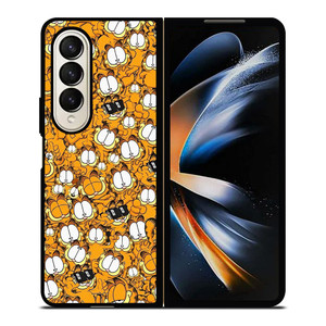 GARFIELD CAT PATTERN Samsung Galaxy Z Fold 4 Case Cover