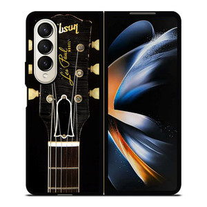 GIBSON LES PAUL HEADSTOCK GUITAR Samsung Galaxy Z Fold 4 Case Cover