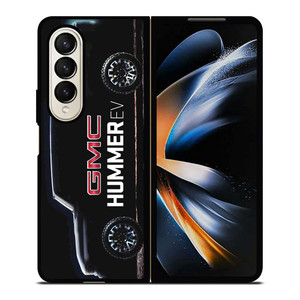 GMC HUMMER EV SUV CAR Samsung Galaxy Z Fold 4 Case Cover