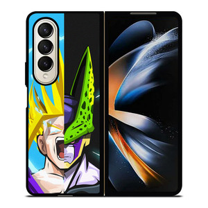 GOHAN VS CELL DRAGON BALL Samsung Galaxy Z Fold 4 Case Cover