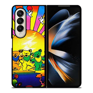 GRATEFUL DEAD DANCING BEARS ART Samsung Galaxy Z Fold 4 Case Cover