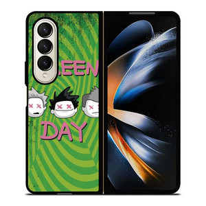 GREEN DAY ROCK BAND CARTOON ICON Samsung Galaxy Z Fold 4 Case Cover