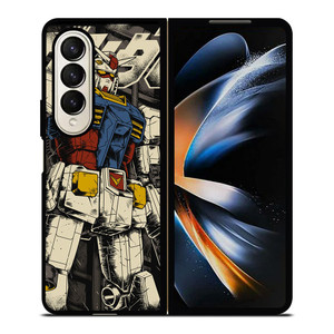 GUNDAM RX 78 ANIME Samsung Galaxy Z Fold 4 Case Cover