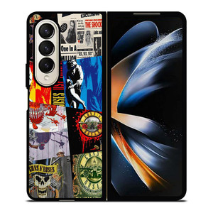 GUNS N ROSES ROCK BAND DISCOVERY Samsung Galaxy Z Fold 4 Case Cover GUNS N ROSES ROCK BAND DISCOVERY Samsung Galaxy Z Fold 4 Case Cover