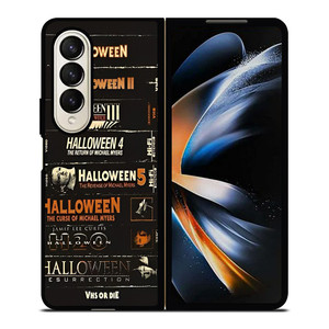 HALLOWEEN HORROR MOVIES COLLECTION Samsung Galaxy Z Fold 4 Case Cover