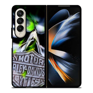 HARLEY DAVIDSON MOTOR SKULL DEMON Samsung Galaxy Z Fold 4 Case Cover