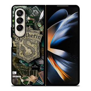 HARRY POTTER SLYHERIN COLLAGE Samsung Galaxy Z Fold 4 Case Cover