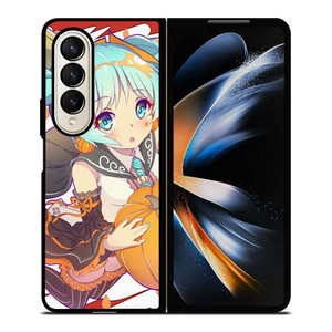 HATSUNE MIKU HALLOWEEN Samsung Galaxy Z Fold 4 Case Cover HATSUNE MIKU HALLOWEEN Samsung Galaxy Z Fold 4 Case Cover